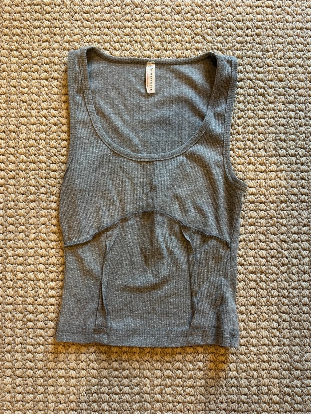 Free People Movement Grey Tank